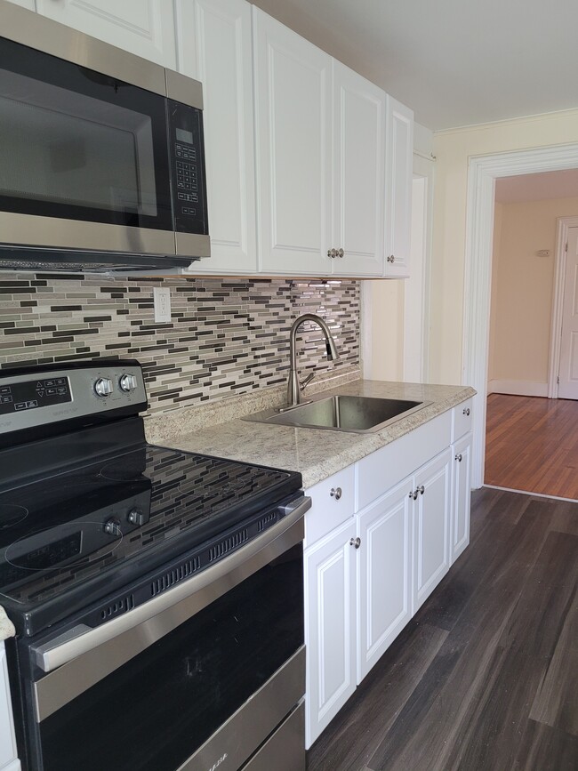 Brand new kitchen cabinets, floors and appliances - 1579 Central Ave