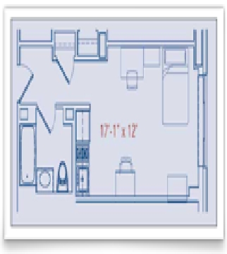 Studio - The Graduate Center Apartments