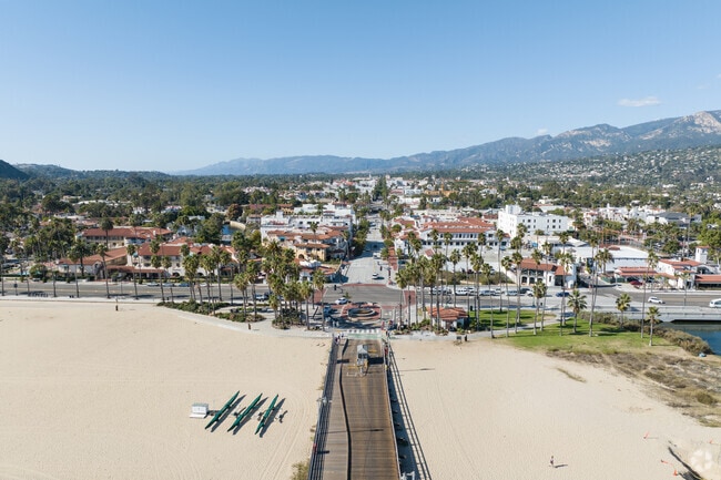 Lower State Santa Barbara is very central to the city.