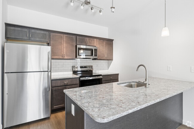 Chestnut, 2 habitaciones, 1 baño - 991 pies cuadrados - Cocina - Briar Ridge Commons