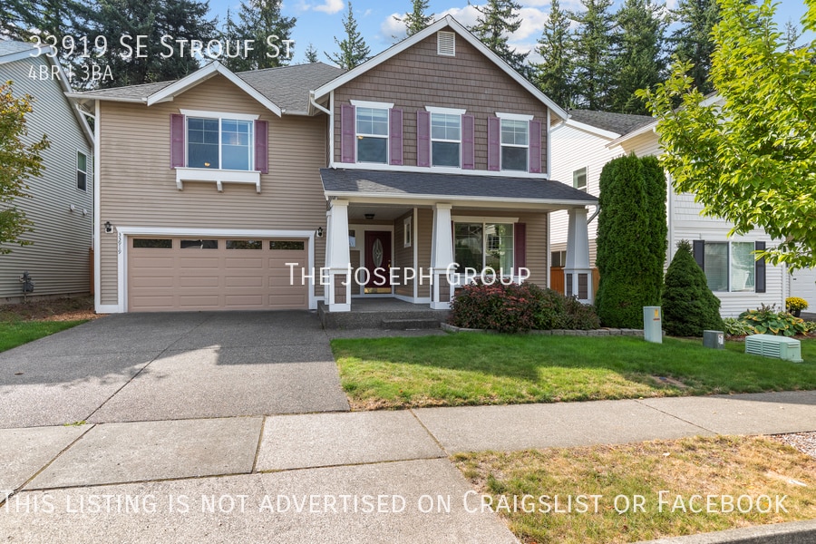 Inviting 4 bed/2.5 bath in Snoqualmie! House Rental in Snoqualmie, WA