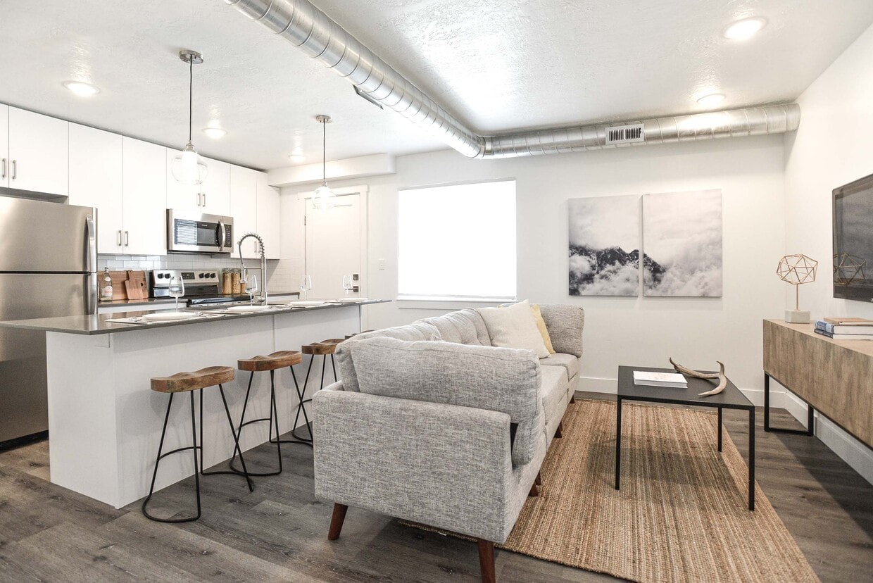 Living Room - Brickyard Flats