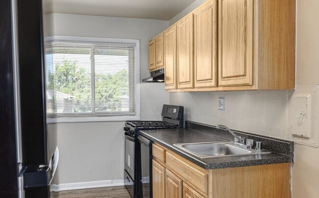 Cocina (1BR con estudio) - Hickory Hill Apartments