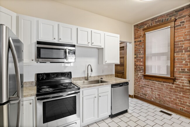 Stainless Stove, Microwave, Dishwasher and Refrigerator - 1335 Central Ave