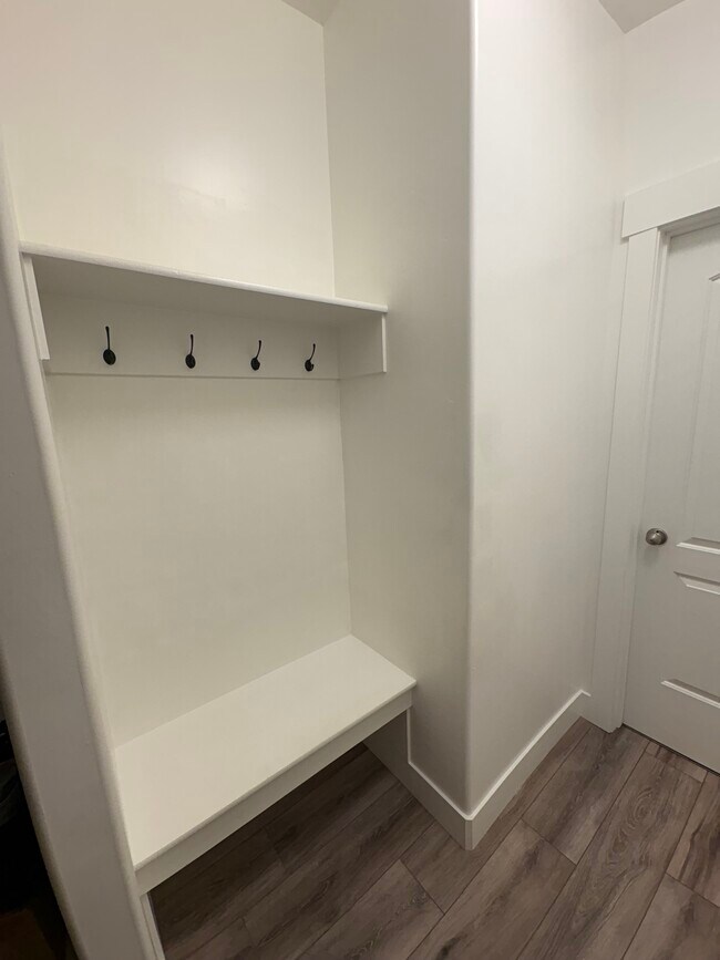 Mushroom area next to garage entrance and half bath - 4012 W 740 N