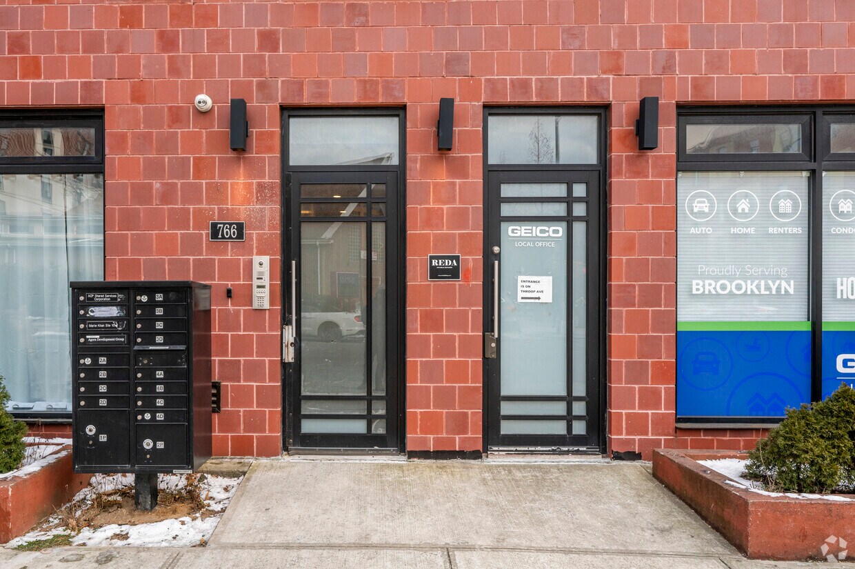 Building Entrance - 766 Lafayette Ave