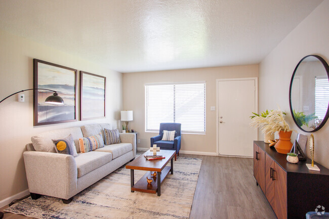 1BD, 1BA - 600SF - Living Room - Dorado Heights