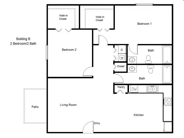 2 Bedroom B - Verdant Cove