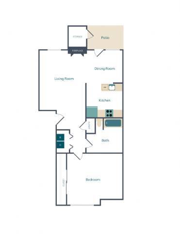 Interior Photo - Aspen Creek