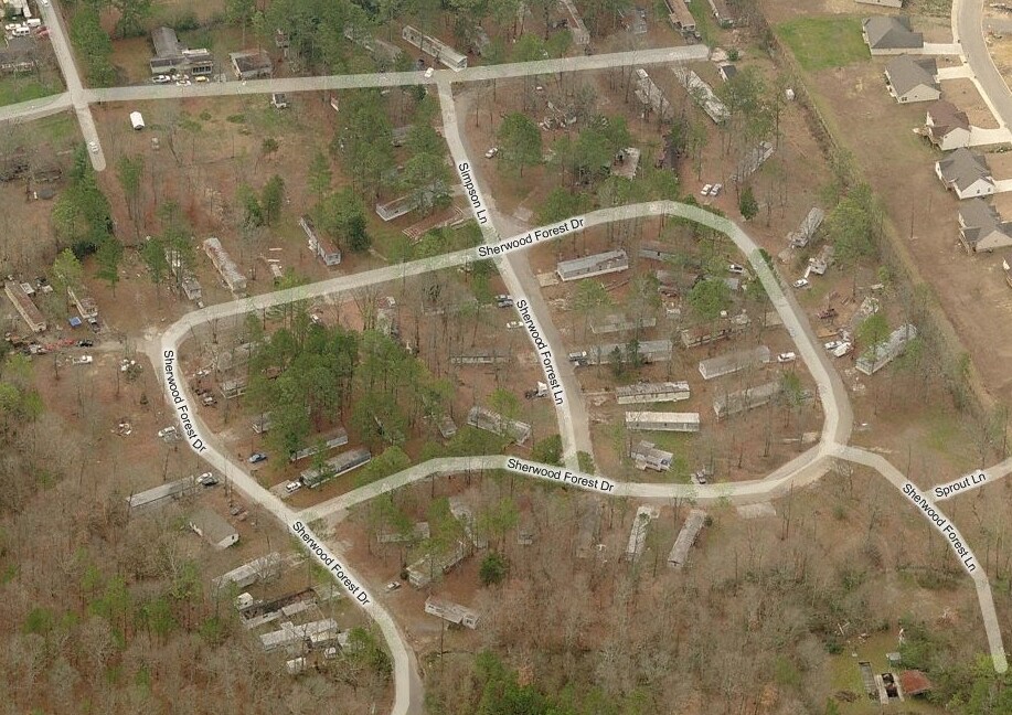 Aerial Photo - 250 Sherwood Forest Dr