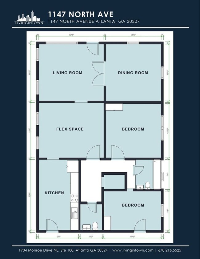 Foto del edificio - 2BD/2BTH Home with FLEX SPACE Available with Off Street Parking