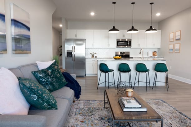 Living Room and Kitchen - Allora 168