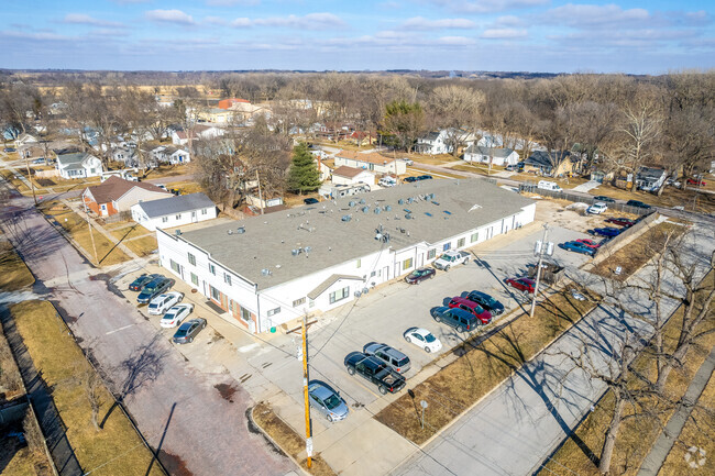 Aerial Photo - Lumberyard Apartments