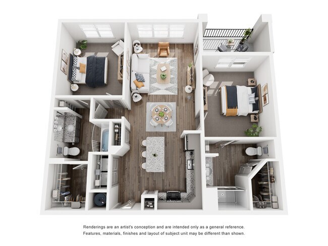 Interior Photo - Center West Apartments