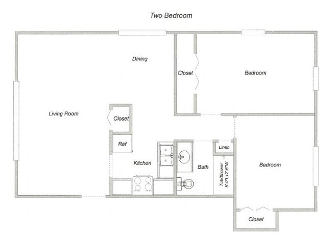 Building Photo - Heat Paid 2 Bedroom with Garage
