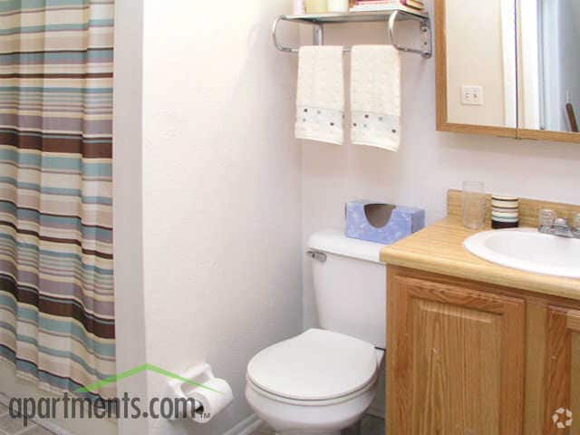 First Bathroom - Townehouse Village Apartments