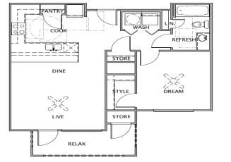 Plano de planta - Avanti West