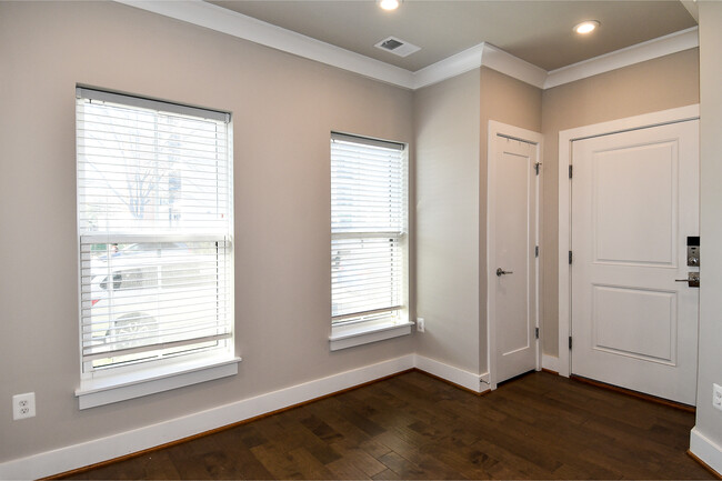 Bright open concept living/dining space - 7227 Georgia Ave NW