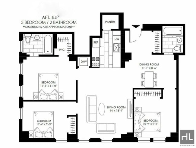 Building Photo - NO fee 3 bed 2 bath with Laundry in unit.