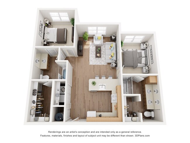 Plano de planta - Camden Heights
