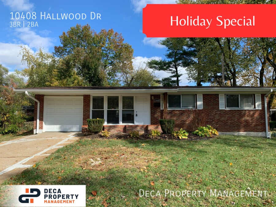 10408 Hallwood Dr, St. Louis, MO 63136 House Rental in St. Louis, MO