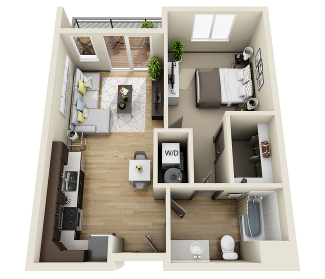 Interior Photo - Old Town Flats