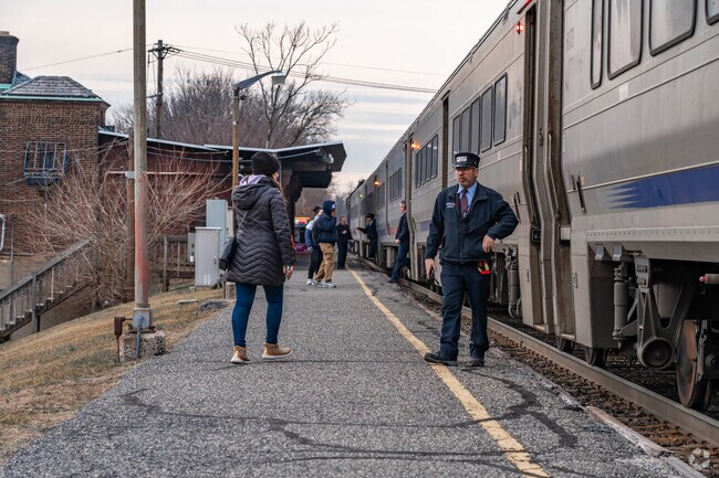 Lyndhurst’s train station connects residents to destinations across New Jersey.