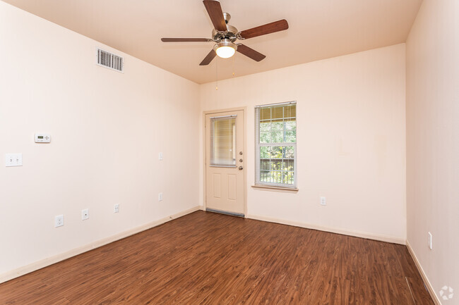 2BR, 2BA - 1068SF Living Room - Paseo Pointe