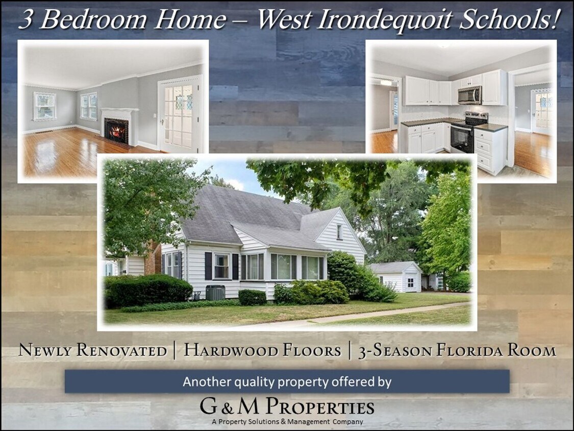 71 Kiwanis Rd, Irondequoit, NY 14617 House Rental in Irondequoit, NY