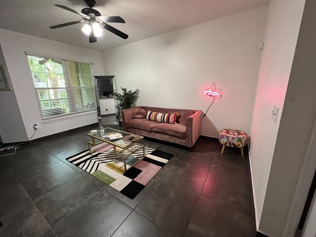 Fully Furnished | living room - 1810 E Palm Ave