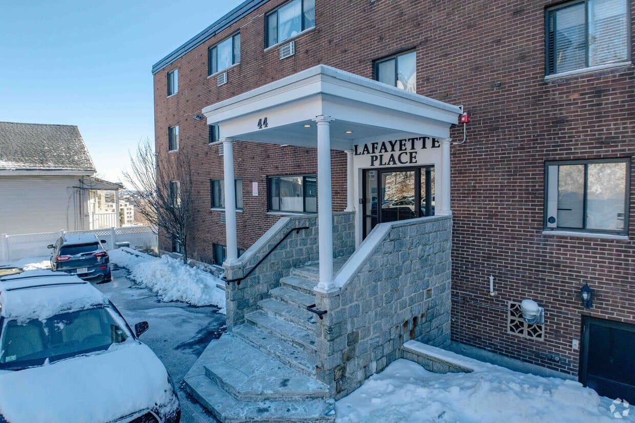 Building Entrance - Lafayette Apartments