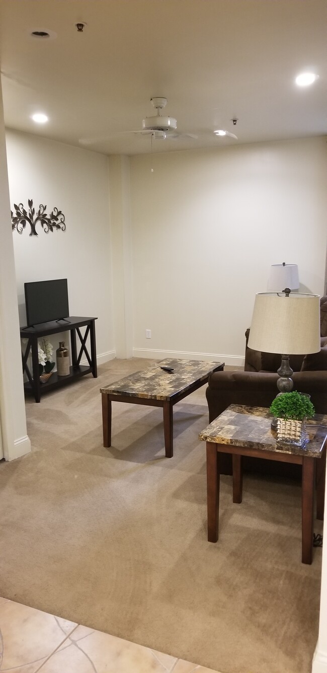 Living Room - Buckley Apartments