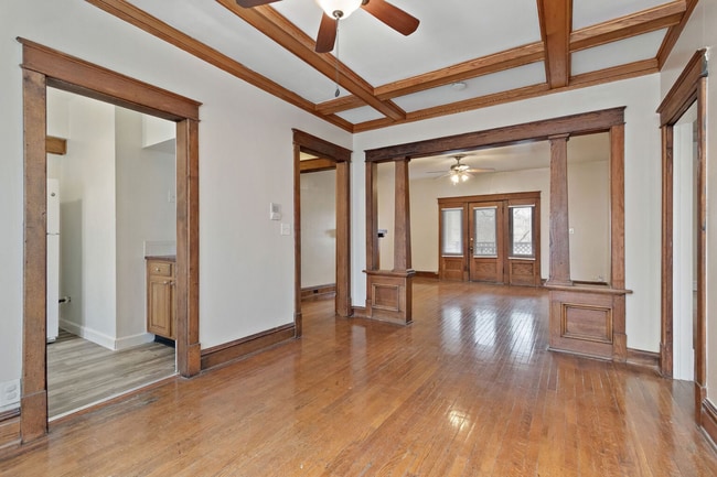 Dining Room Looking East toward Living Room - 4154 Harrison St
