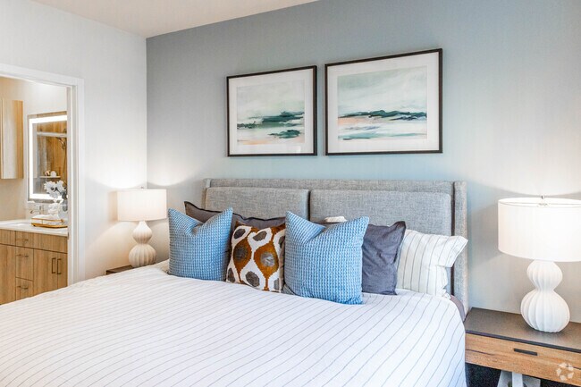2 habitaciones, 2 baños, 119,5 m², dormitorio principal - One Hundred Forge