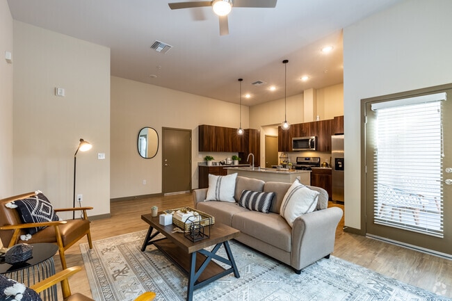 2BR, 1BA - 933SF - Living Room - Portola Centennial Hills
