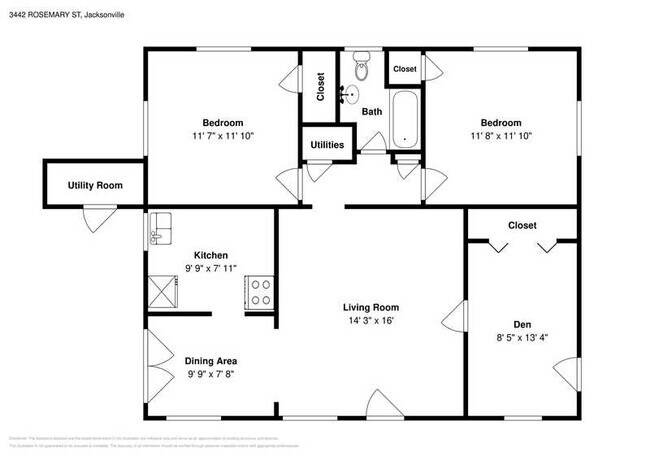 Foto del edificio - 3442 Rosemary St