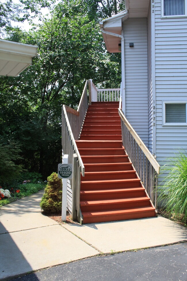 Stairs to unit - 15920 Short St