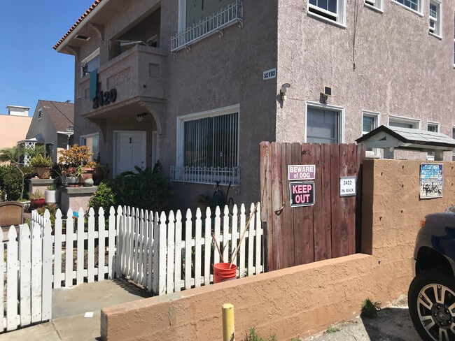 Front door - 2422 E 7th St