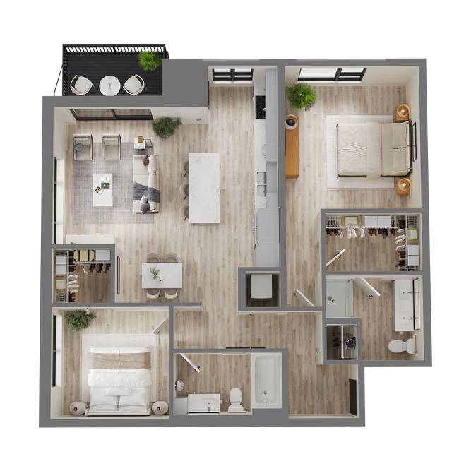 Interior Photo - B7 Flats