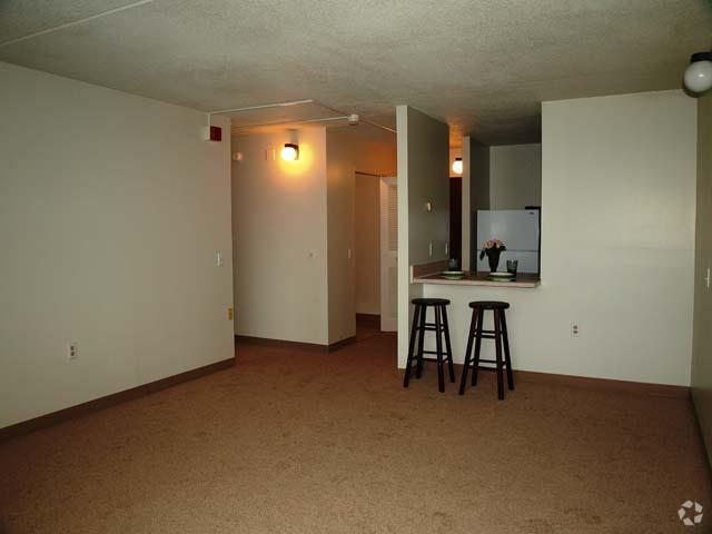 Sala de estar - Roberts III Apartments