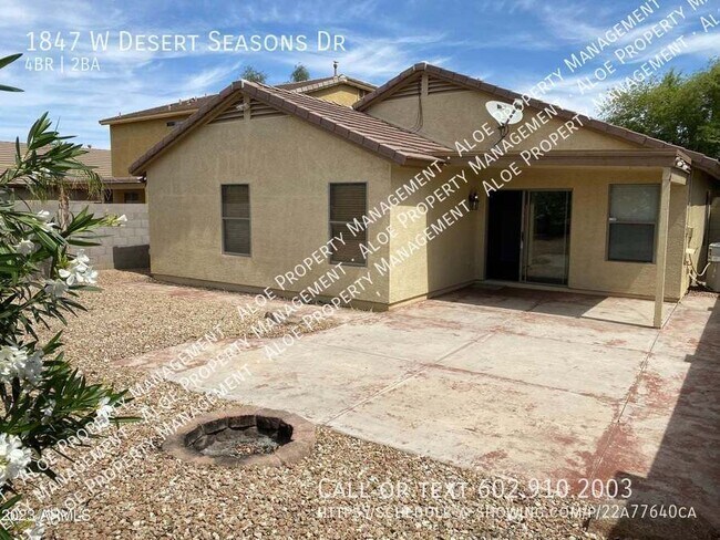 Foto del edificio - 1847 W Desert Seasons Dr