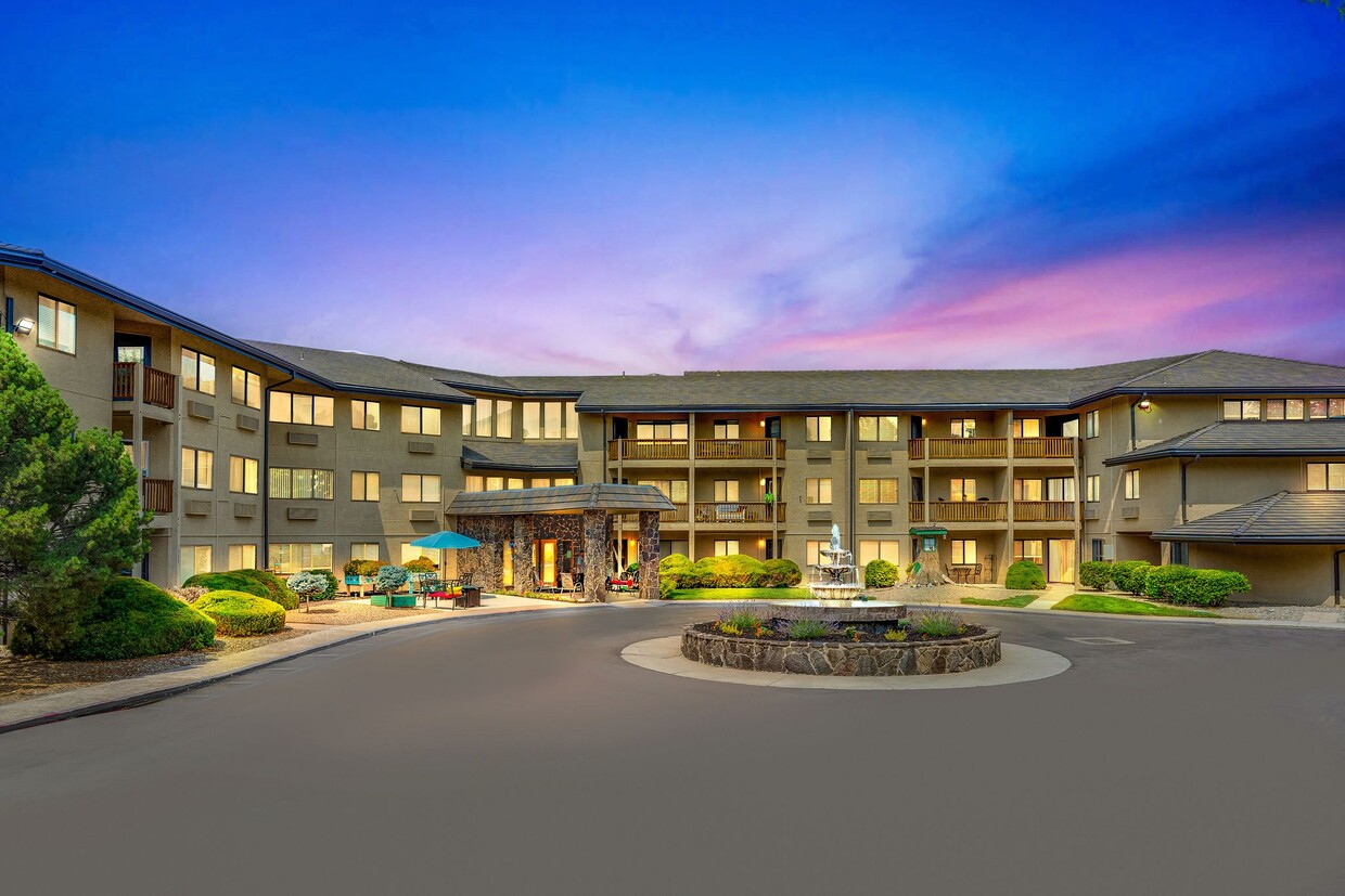 Community Exterior - Pueblo Regent Senior Apartments