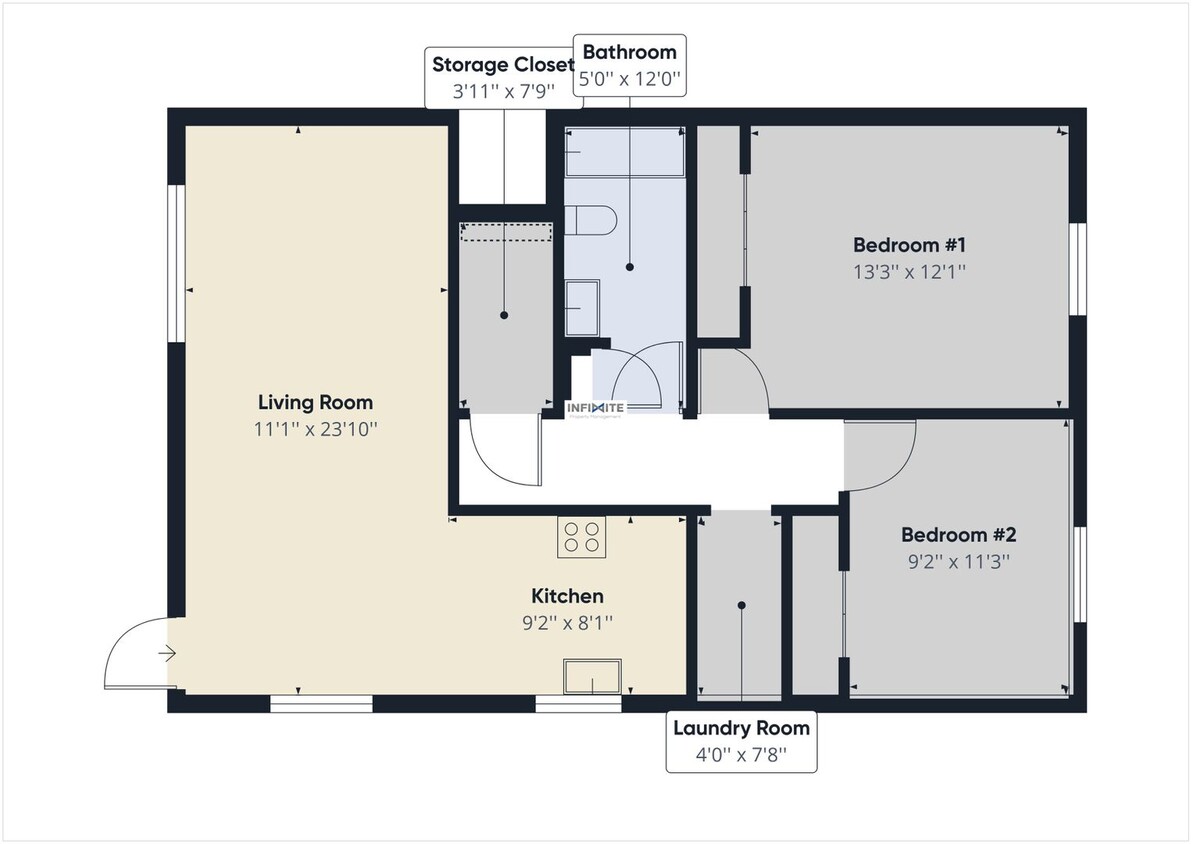 Primary Photo - Newly Remodeled Garden View Apartment!