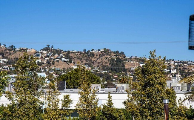 Rooftop View - 627 N Sweetzer Ave
