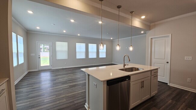 View from the kitchen - 2207 Cape May Ln