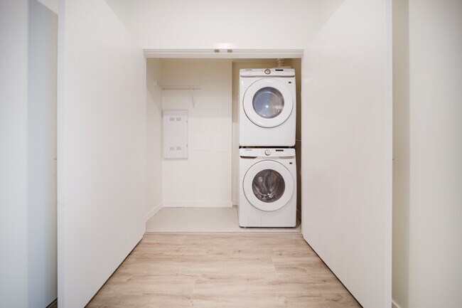 Buanderie dans l'unité - Mission Village