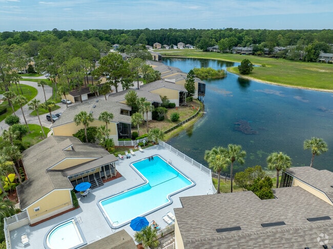 Aerial Photo - Los Lagos Condominiums