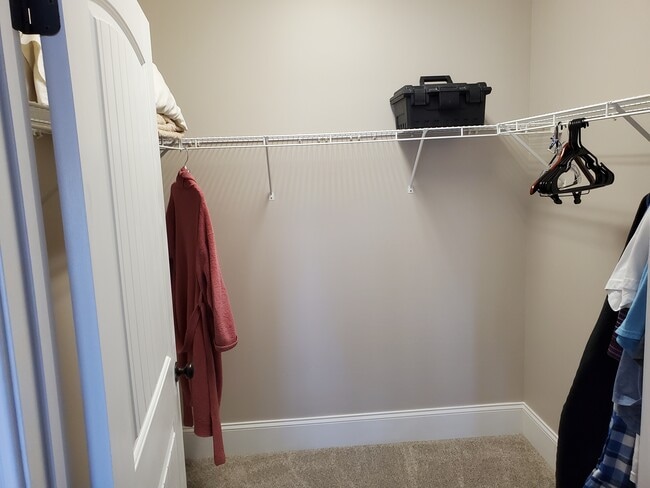 Walk in closet in first bedroom - 1101 Main St