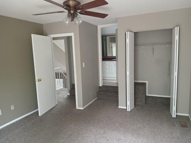 Main Bedroom entrance, bathroom entrance, 1st closet. Not photographed 2nd closet. - 4330 Declaration Cir