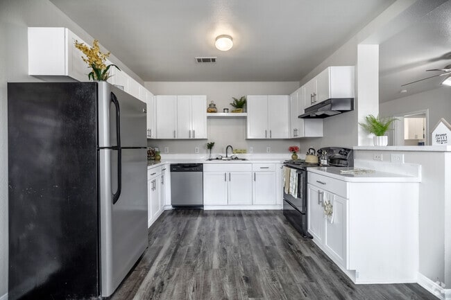 2 habitaciones, 2 baños - 1,322 pies cuadrados - Cocina - Parkland at West Oaks
